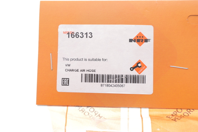 Przewód (króciec) intercoolera 166313 NRF