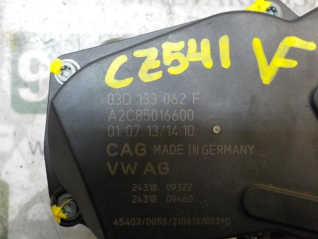 Przepustnica, komplet VAG A2C85016600 cena, od 160,17 USD