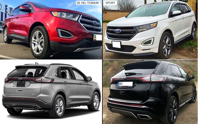 Nadkole błotnika przedniego prawe Ford Edge II