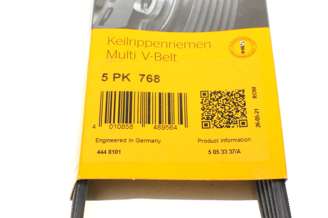 Do koszyka 5PK768 Continental/Siemens Pas napędowy mechanizmów