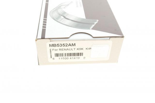 Panewki główne wału korbowego, zestaw, standardowe (STD) King MB5352AM cena, od 21,90 USD
