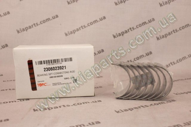 Panewki korbowodowe wału korbowego, zestaw, standardowe (STD) KIA Rio II hatchback (JB) (2005 - 2011) cena, od 7,73 USD