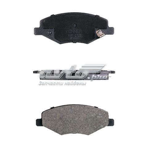 Klocki hamulcowe przednie tarczowe Konner KPF1722 cena, od 15,77 USD