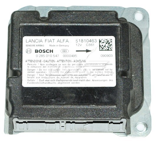 Sterownik poduszki bezpieczeństwa 51881770 Fiat/Alfa/Lancia