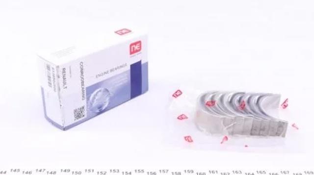 181038000115 NE/NPR Panewki korbowodowe wału korbowego, zestaw, 1. naprawa (+0,25)