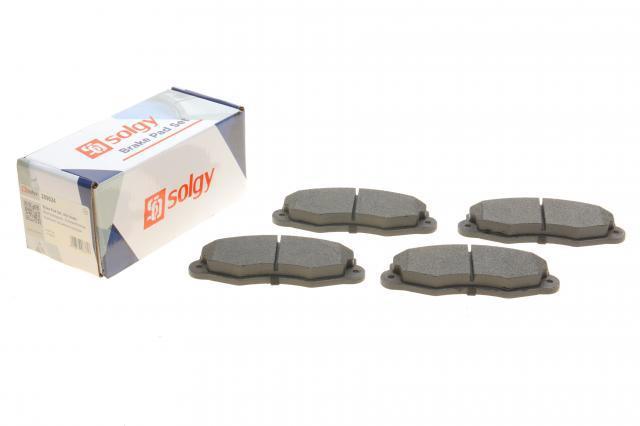 Klocki hamulcowe przednie tarczowe Solgy 209024 cena, od 23,90 USD