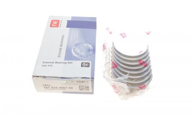 Do koszyka 181035000100 NE/NPR Panewki korbowodowe wału korbowego, zestaw, standardowe (STD)