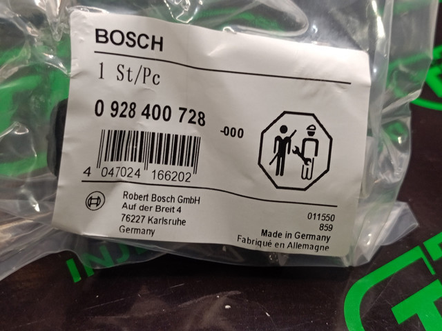 Zawór regulacji ciśnienia (zawór redukcyjny pompy wtryskowej) System Common-Rail 928400728 Bosch