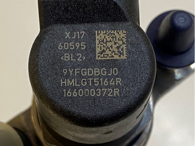 Do koszyka 166093282R Nissan/Infiniti Wtryskiwacz paliwa