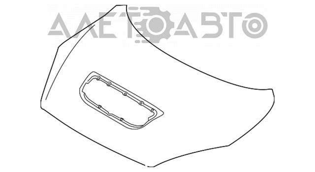 Do koszyka BBY55231XA Mazda Maska silnika