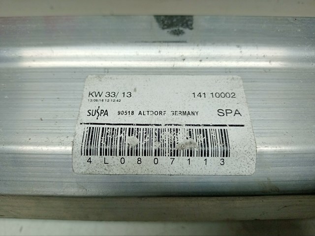 4L0807113 VAG Wzmocnienie zderzaka przedniego