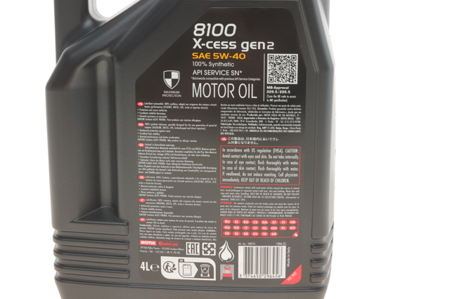 Olej do silnika Motul 368207GEN2 cena, od 46,82 USD