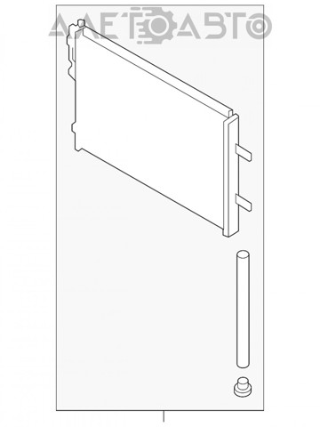 Do koszyka 976063X601 Hyundai/Kia Chłodnica klimatyzacji
