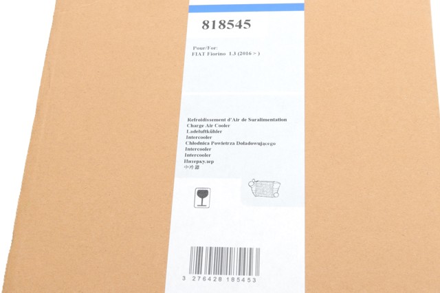 Chłodnica intercoolera 818545 VALEO