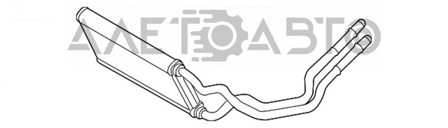 Chłodnica nagrzewnicy (ogrzewacza) GHP961A10 Mazda