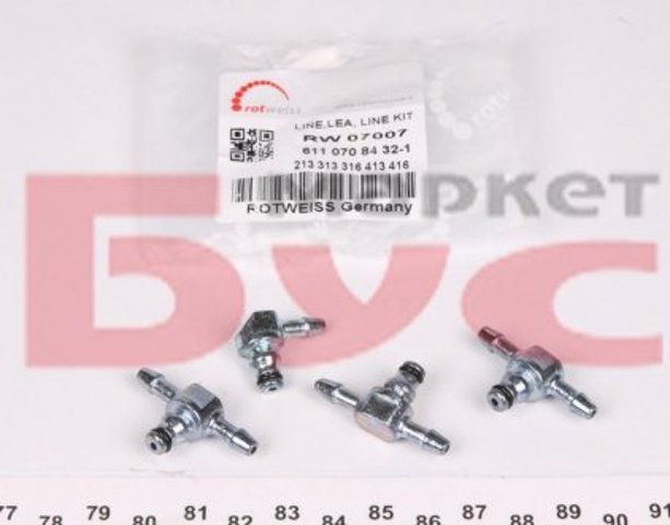 Rurka paliwa, zwrotna od wtryskiwaczy Rotweiss RW07007 cena, od 20,19 USD