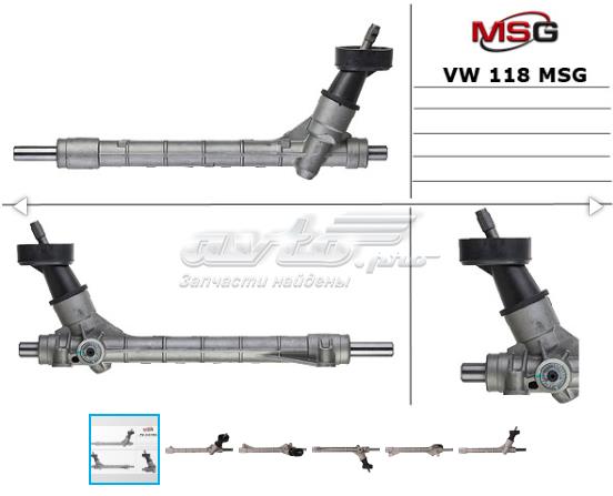 Listwa kierownicza (maglownica) VW118 MSG