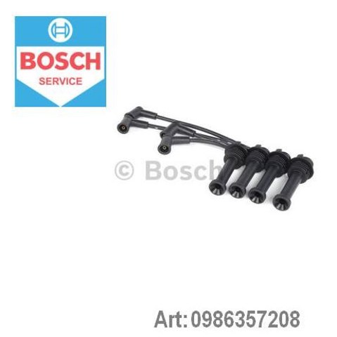 986357208 Bosch Zestaw przewodów wysokiego napięcia