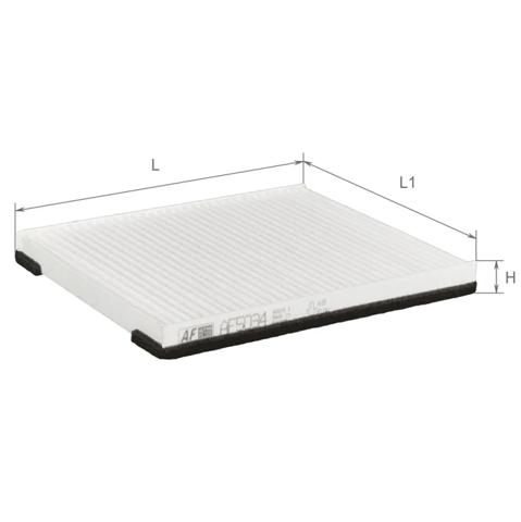 Do koszyka AF5034 Alpha Filter Filtr kabiny