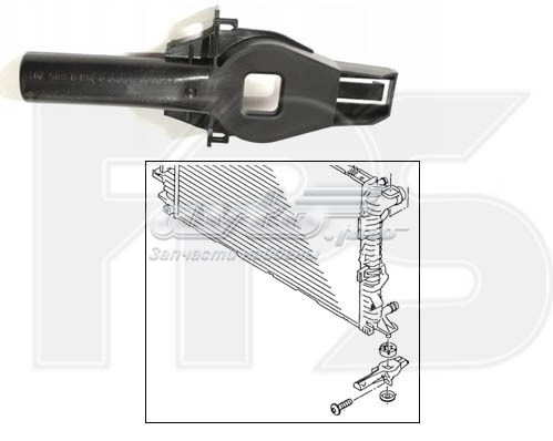 FP 1212 201 FPS wspornik chłodnicy dolny