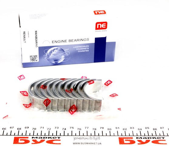 Panewki główne wału korbowego, zestaw, standardowe (STD) NE/NPR 180038000100 cena, od 21,90 USD