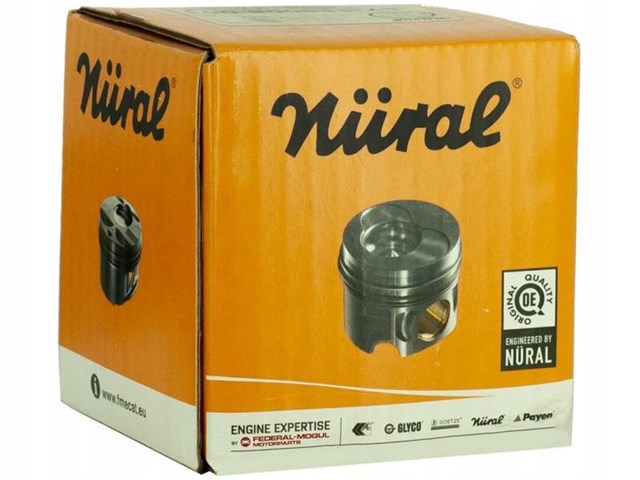 Tłok, komplet na 1 cylinder, 2. naprawa (+0,50) Nural 8743340710 cena, od 145,90 USD