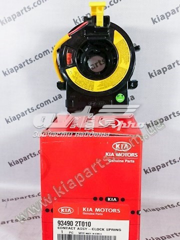 Pierścień kontaktowy AIRBAG, taśma kierownicy 934902T010 Hyundai/Kia