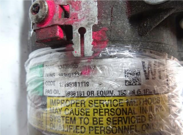 Sprężarka klimatyzacji General Motors 13139055 cena, od 105,56 USD
