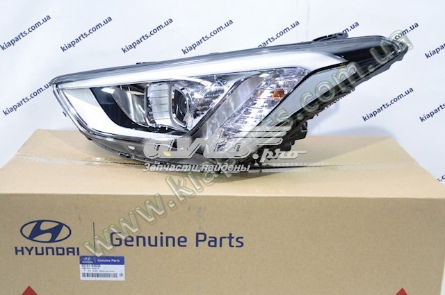 Reflektor lewy Hyundai/Kia 92101B8030 cena, od 457,64 USD