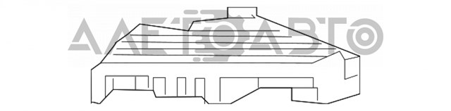 Do koszyka 622285NA0A Nissan/Infiniti Wspornik zderzaka przedniego prawy