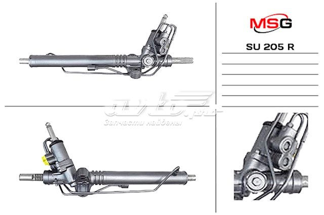 Listwa kierownicza (maglownica) MSG Rebuilding SU205R cena, od 349,68 USD