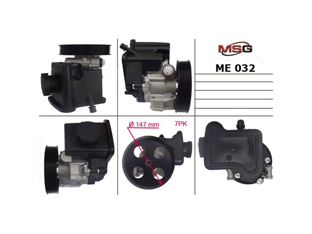 Zestaw naprawczy pompy wspomagania hydraulicznego do Mercedes S  W221