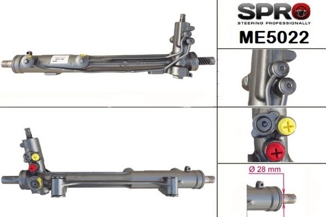 Listwa kierownicza (maglownica) MSG Rebuilding ME222R cena, od 536,17 USD