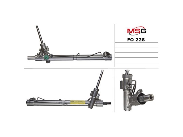 Listwa kierownicza (maglownica) FO228 MSG