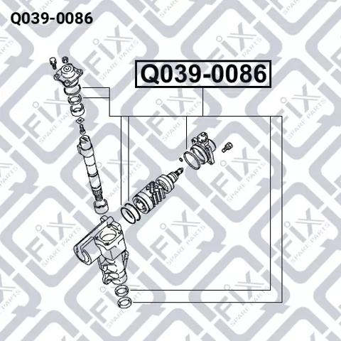 Mechanizm kierowniczy (reduktor) Q-fix Q0390086 cena, od 30,85 USD