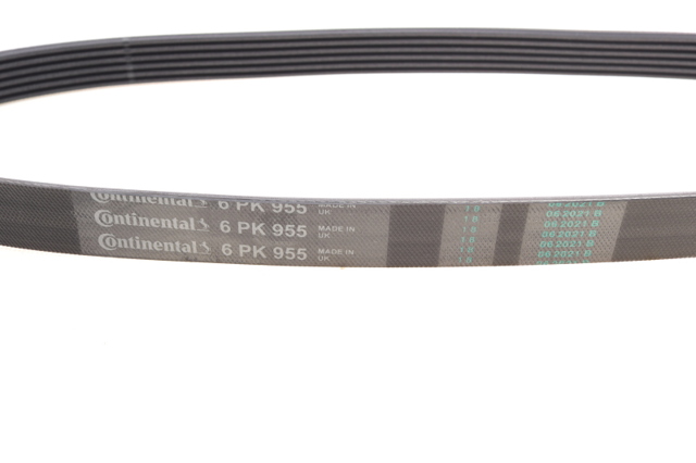 Pas napędowy mechanizmów Continental/Siemens 6PK955 cena, od 15,38 USD