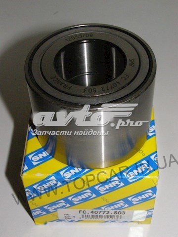 FC40772S03 SNR Tarcza hamulcowa tylna