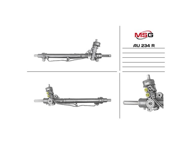Do koszyka AU234R MSG Rebuilding Listwa kierownicza (maglownica)