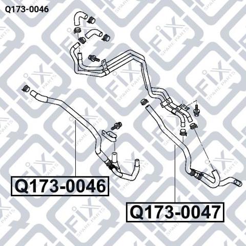 Do koszyka Kołnierz układu chłodzenia (trójnik) Mitsubishi Pajero II Canvas Top V2W, V4W
