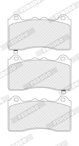 2598657 Ford Klocki hamulcowe przednie tarczowe