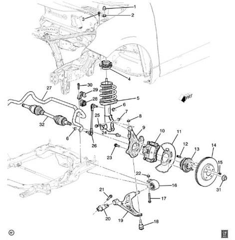 Łącznik stabilizatora przedniego General Motors 84134172