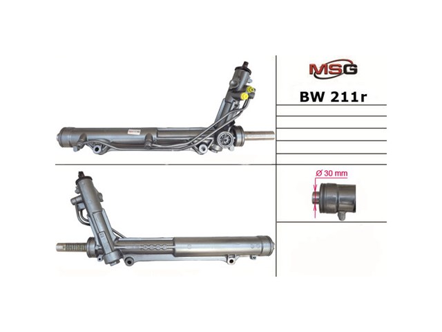 Listwa kierownicza (maglownica) MSG Rebuilding BW211R cena, od 313,06 USD