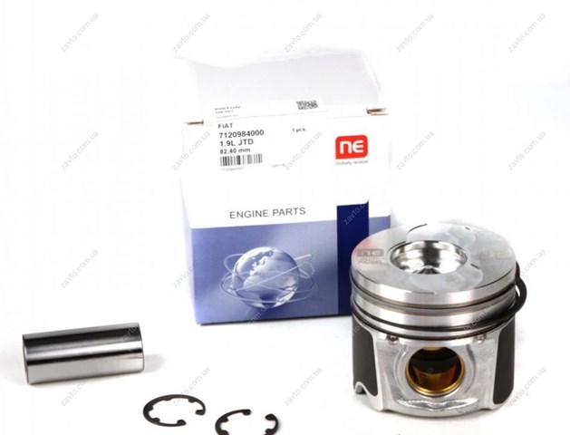 Tłok, komplet na 1 cylinder, 2. naprawa (+0,50) NE/NPR 130020001020