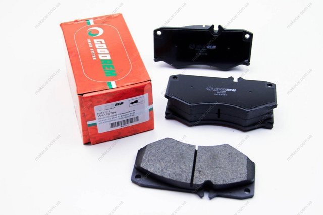 Klocki hamulcowe przednie tarczowe Goodrem RM1173 cena, od 26,42 USD
