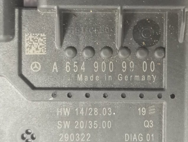 Przekaźnik świec żarowych Mercedes A6549009900