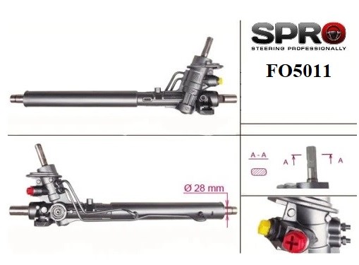 Listwa kierownicza (maglownica) MSG FO211 cena, od 378,29 USD
