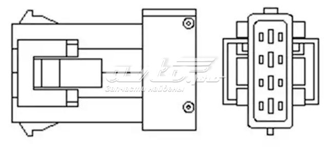 Sonda lambda czujnik tlenu przed katalizatorem Magneti Marelli 466016355009