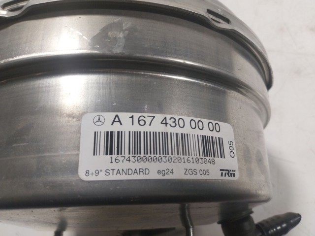 Do koszyka A1674300900 Mercedes Wzmacniacz próżniowy hamulców