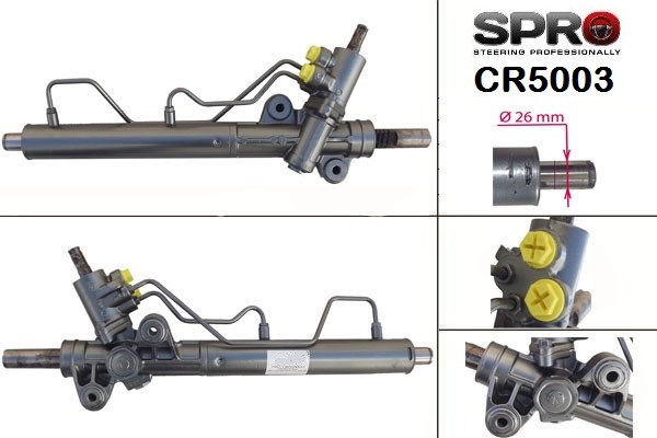 Listwa kierownicza (maglownica) CR203R MSG Rebuilding