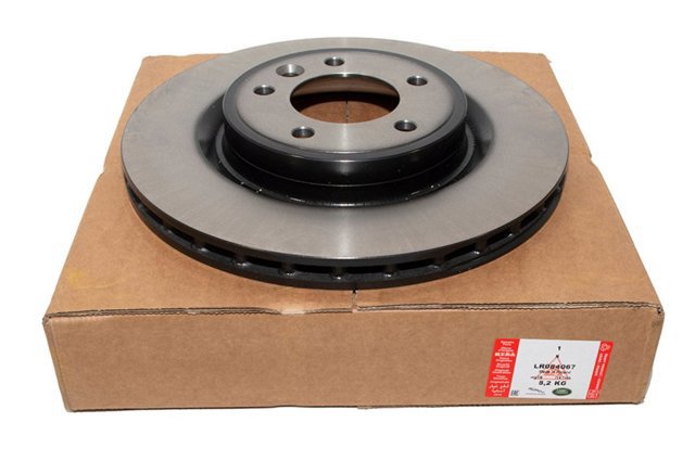 Do koszyka LR084067 Land Rover Tarcza hamulcowa tylna
